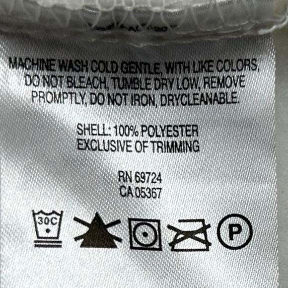 Columbia Women's White Fleece Jacket Size Large - Picture 7 of 11